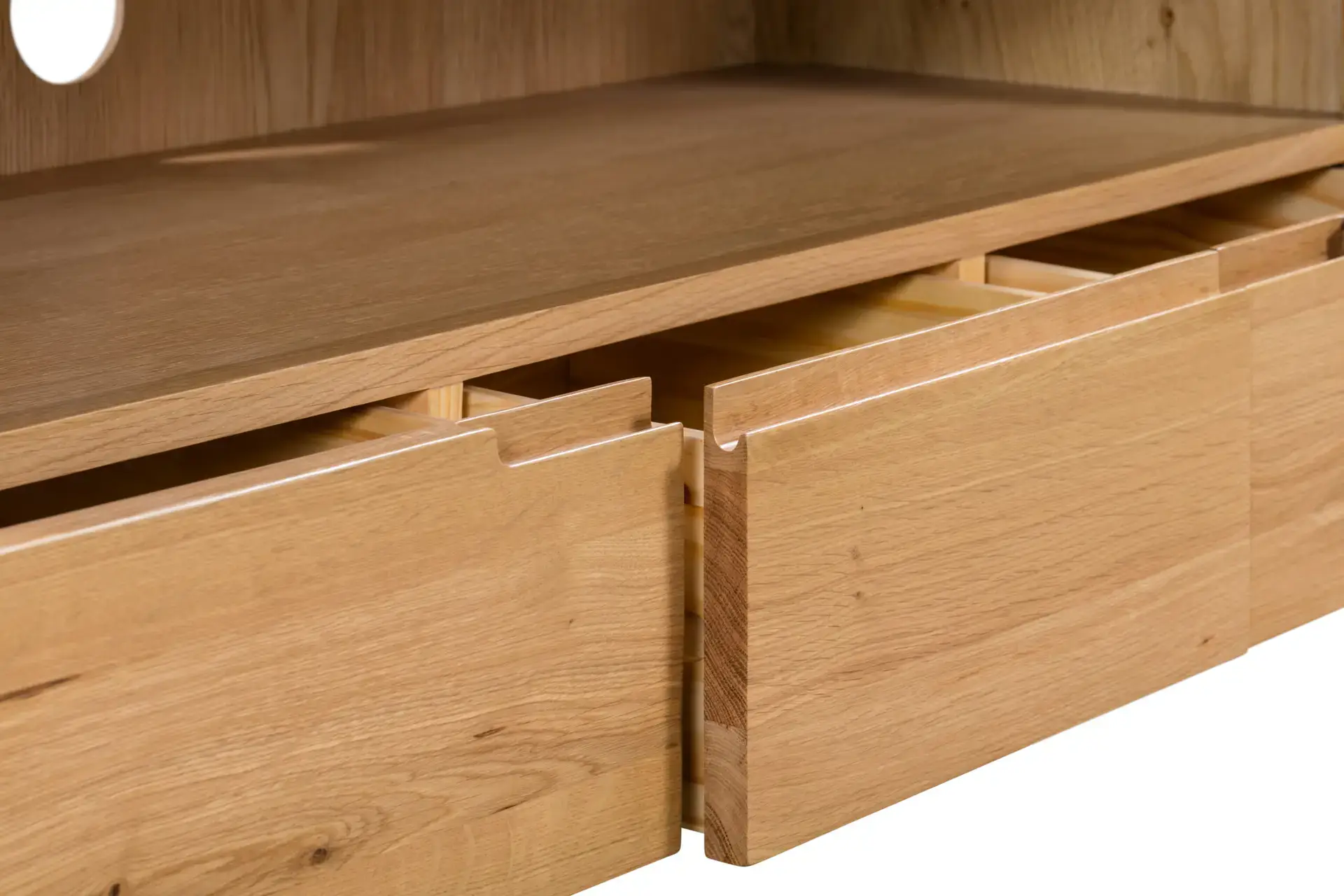 Curve Oak Tv Unit - Image 7