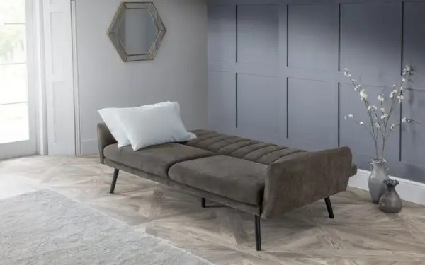 Afina Sofabed - Grey Velvet - Image 2
