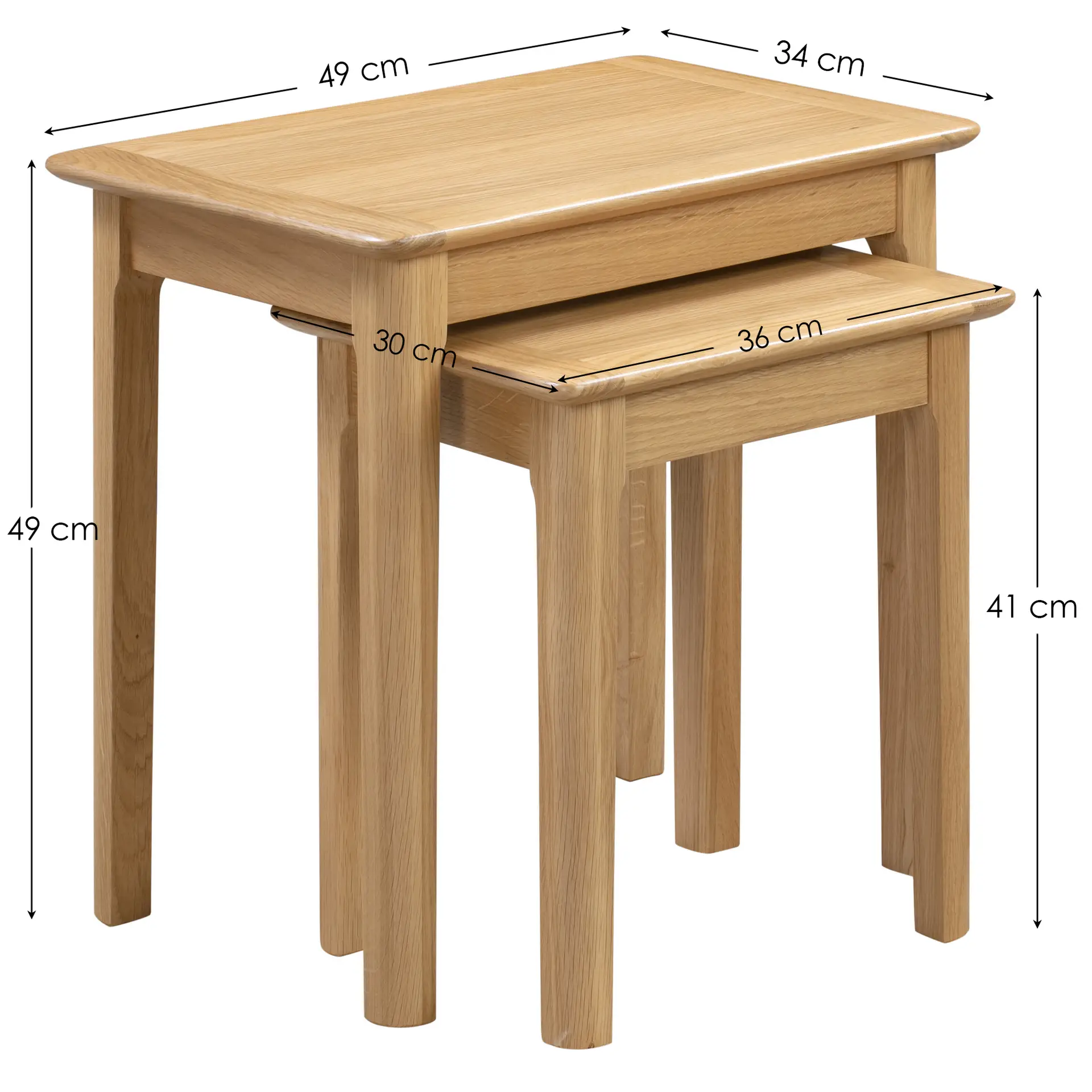 Cotswold Nest Of 2 Tables - Image 6