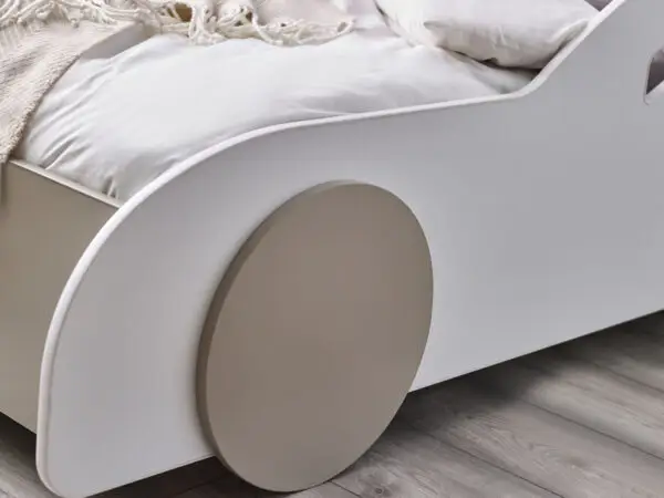 Atlantis Toddler Car Bed - White - Image 7