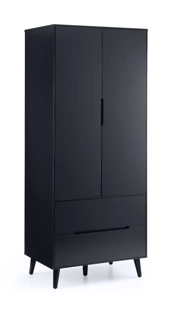 Alicia Combination Wardrobe - Anthracite - Image 2