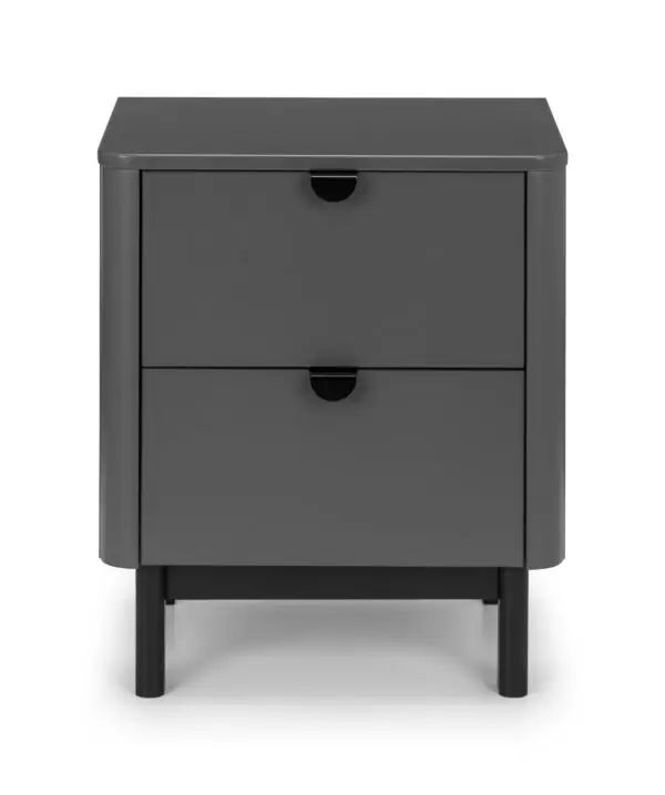 Chloe 2 Drawer Bedside - Image 4