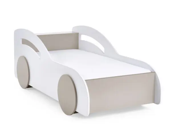Atlantis Toddler Car Bed - White - Image 3
