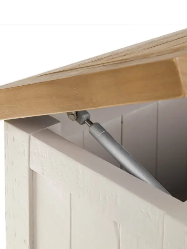 Aspen Storage Bench - Grey Wash - Image 10