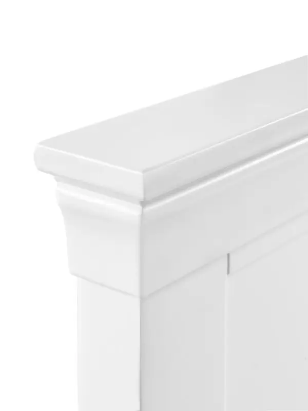 Clermont 150Cm King Bed - Surf White - Image 11