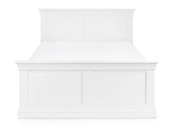Clermont 150Cm King Bed - Surf White - Image 3