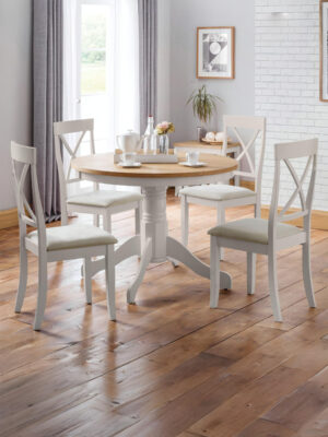 Set Of 2 Davenport Elephant Grey Dining Chairs