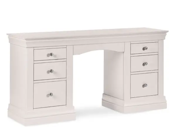 Clermont Dressing Table - Light Grey - Image 3