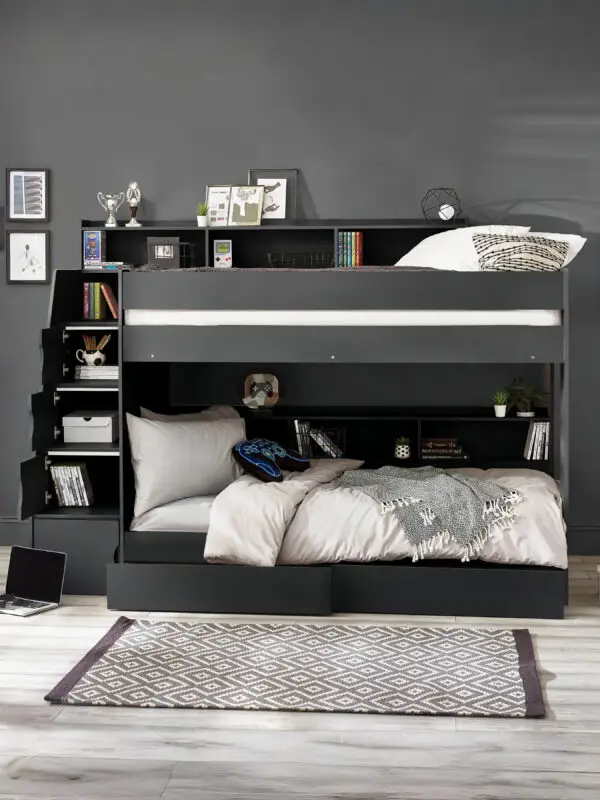 Camelot Staircase Bunk Anthracite - Image 2