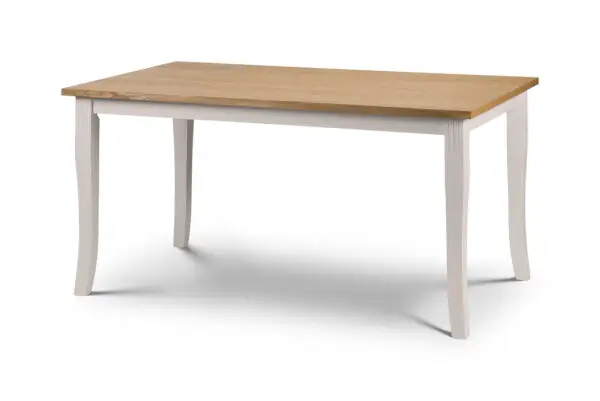 Davenport Oak/Elephant Grey Dining Table - Image 2