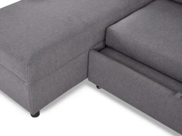 Angel Sofabed With Storage - Light Grey - Image 7