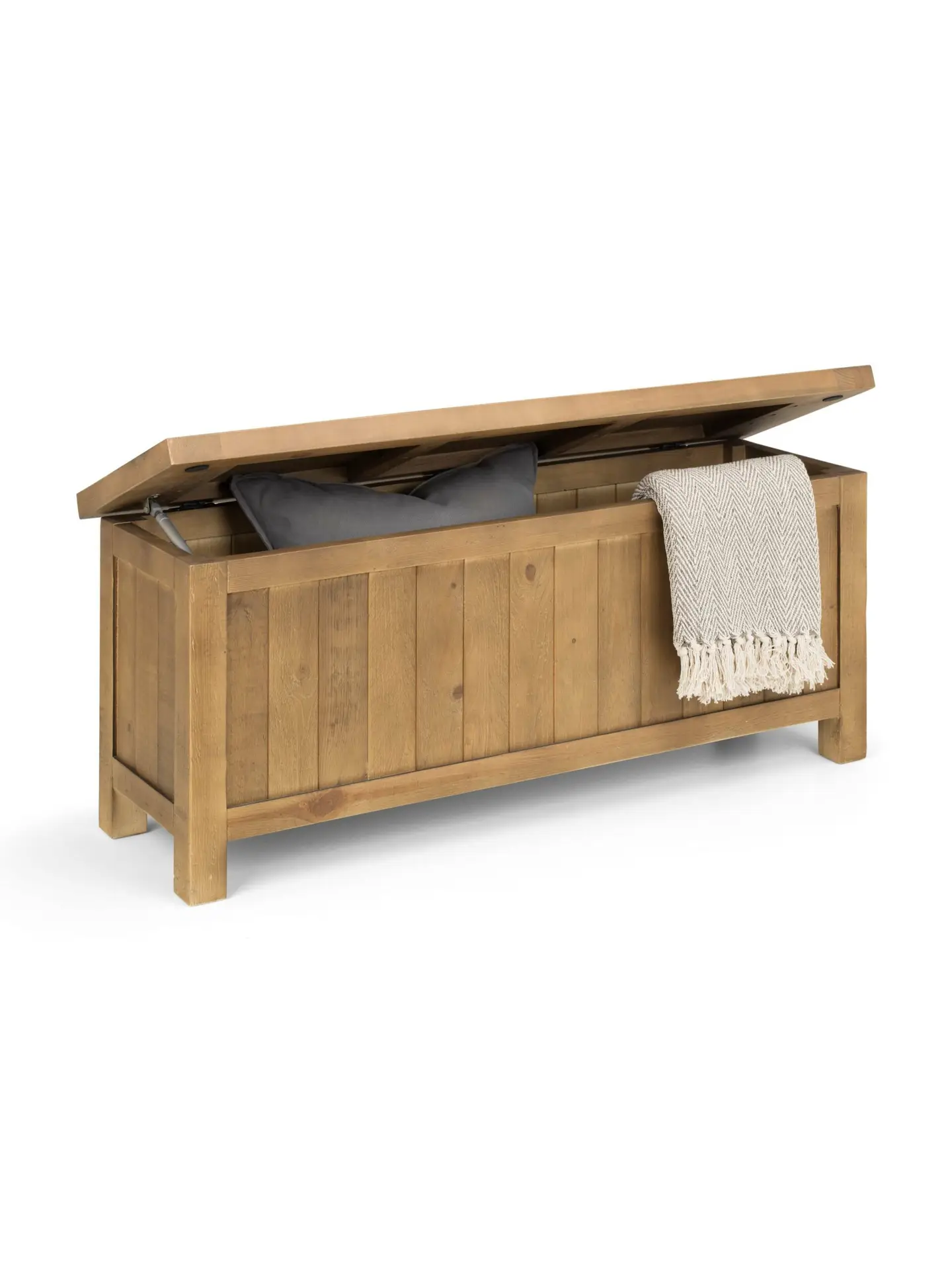 Aspen Storage Bench - Natural - Image 4