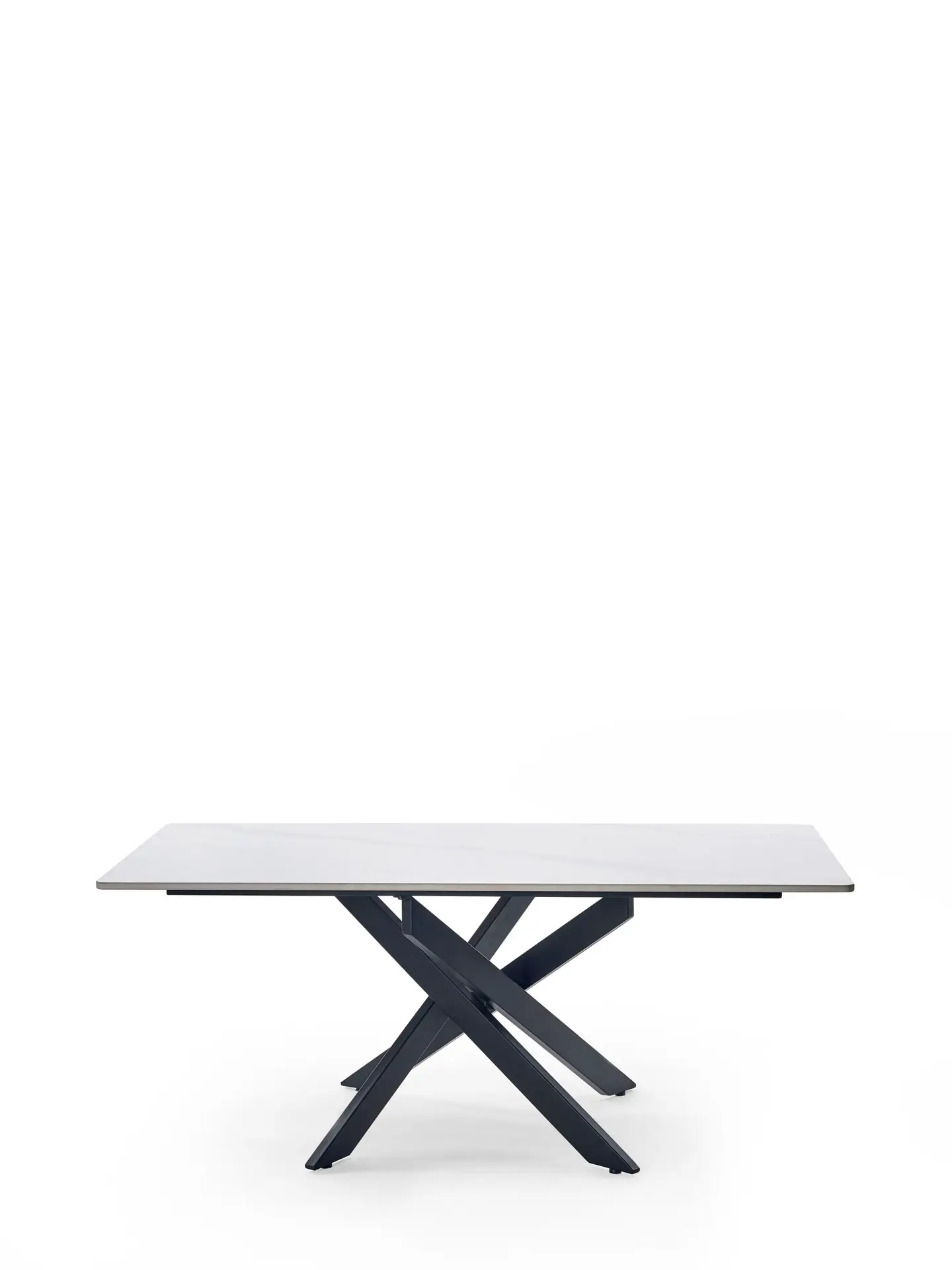 Bradley White Marble Coffee Table - Image 3