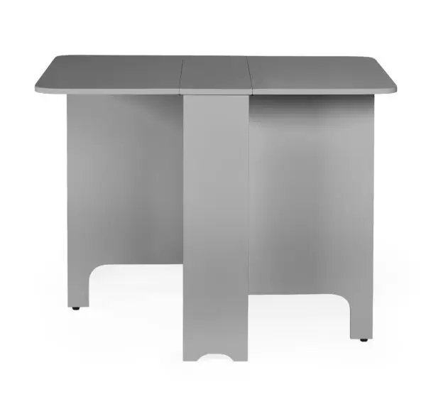 Gatan Small Gateleg Table With 2 Chairs - Grey - Image 7