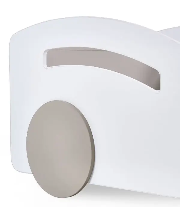 Atlantis Toddler Car Bed - White - Image 9