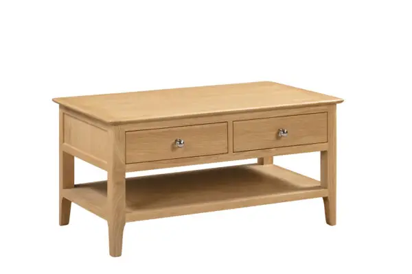 Cotswold Coffee Table With 2 Drawers - Image 2
