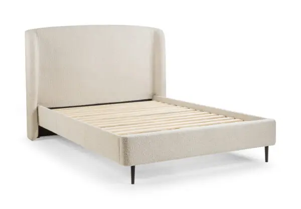 Eden 150cm King Bed - Ivory - Image 3