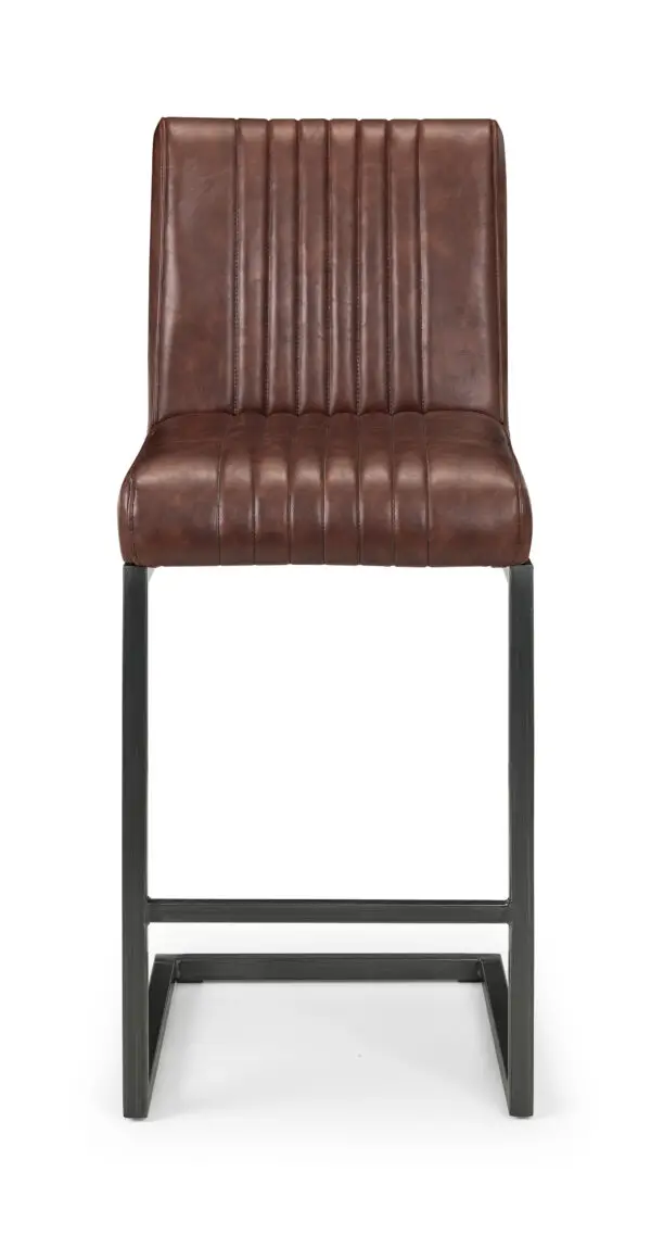 Set Of 2 Brooklyn Barstools - Brown - Image 4