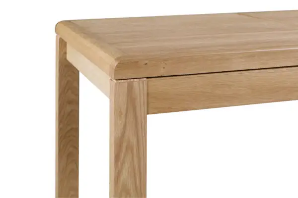 Curve Oak Dining Table - Image 5