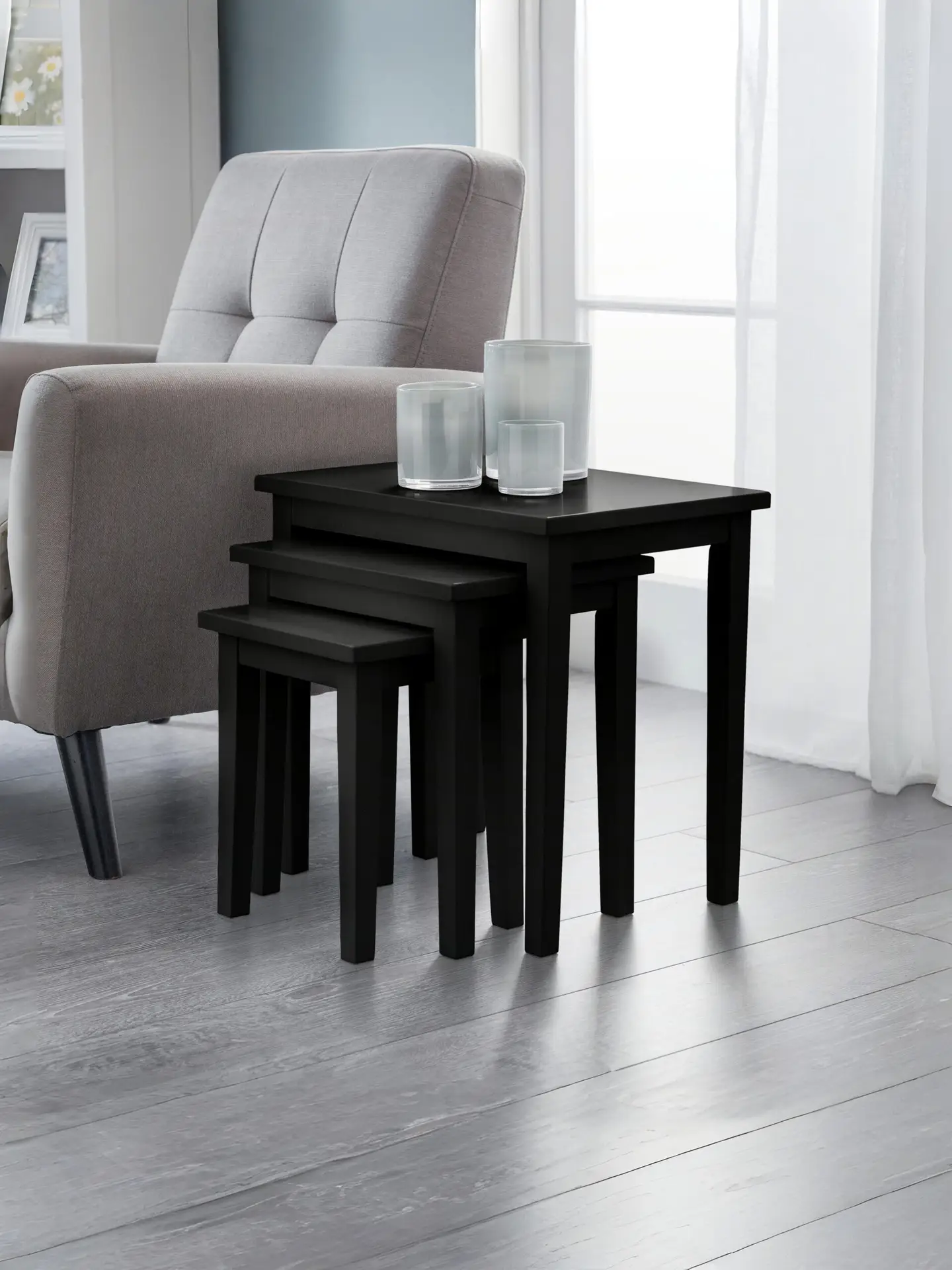 Cleo Nest Of Tables - Black