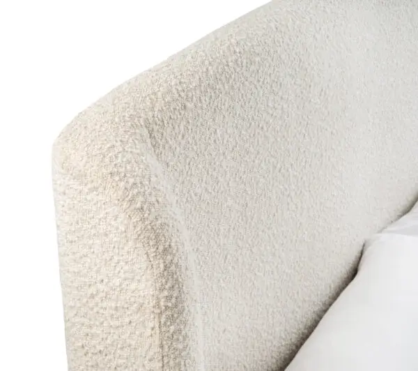 Eden 150cm King Bed - Ivory - Image 5