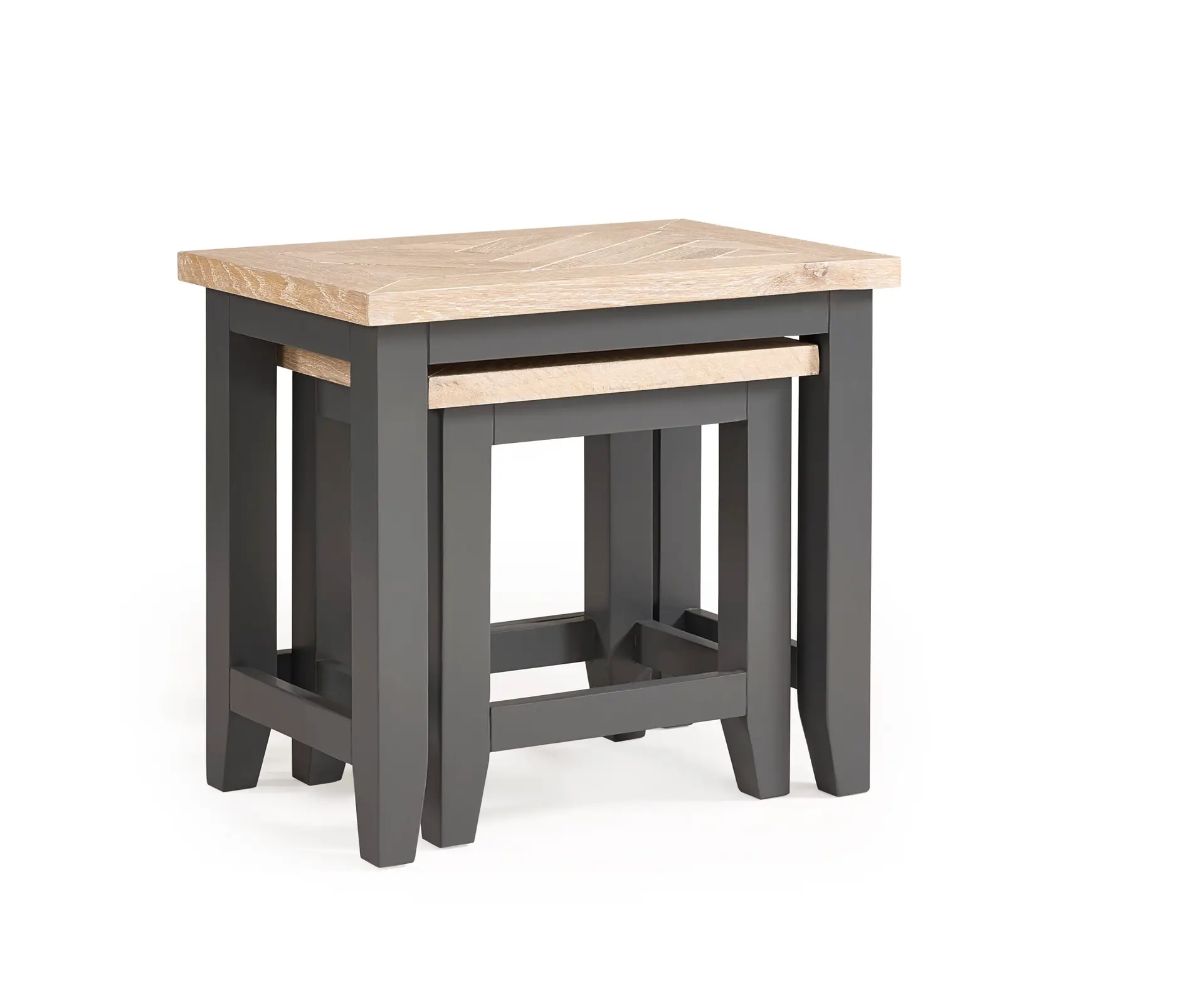 Bordeaux Nest Of Tables Dark Grey - Image 3