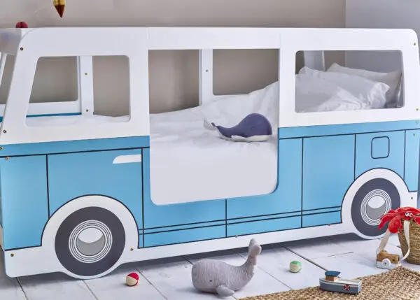 Campervan Bed - Light Blue - Image 11
