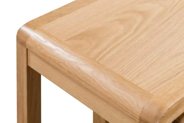 Curve Oak Nest Of 2 Tables - Image 4