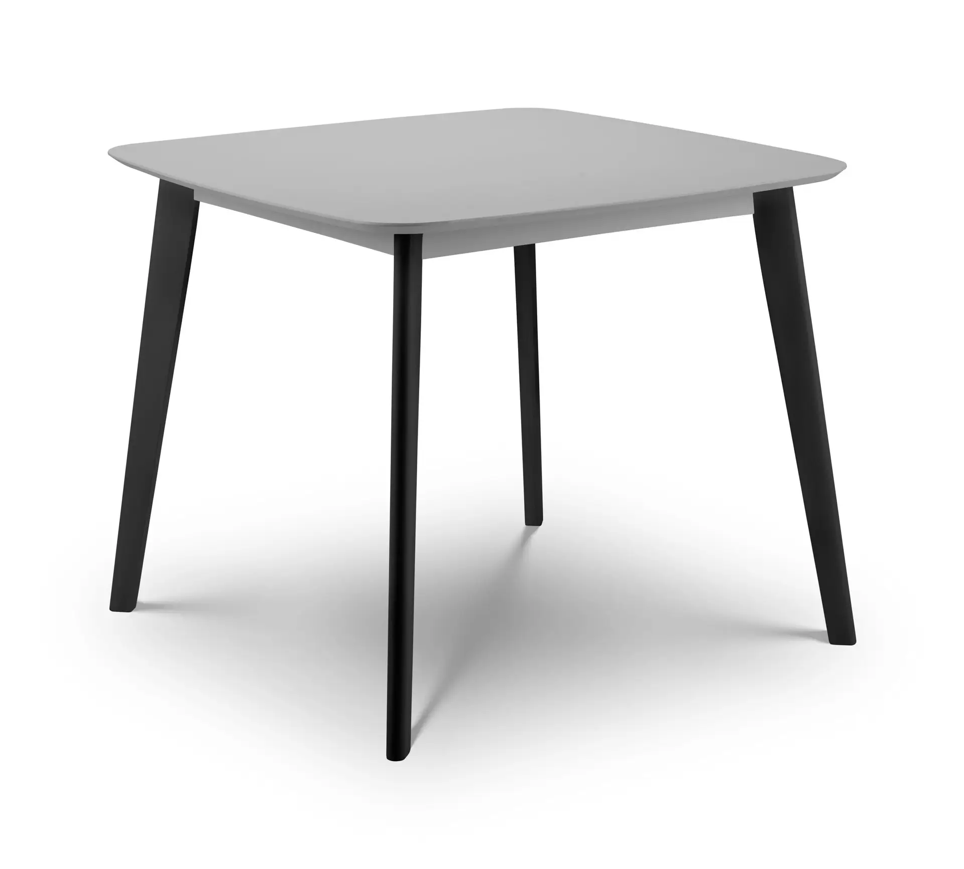 Casa Square Dining Table Grey/Black - Image 2