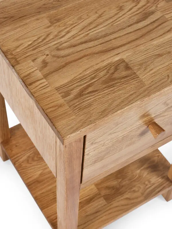 Coxmoor 1 Drawer - Oak - Image 9