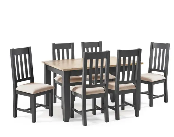 Bordeaux Dining Table and 6 Bordeaux Chairs - Image 2