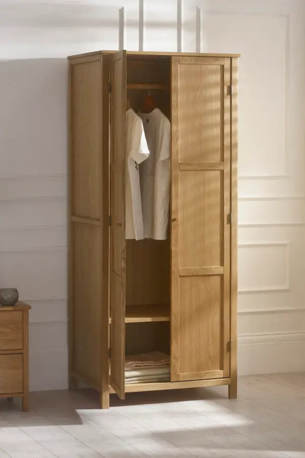 Coxmoor Wardrobe - Oak - Image 2