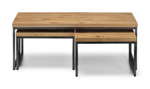 Brooklyn Nesting Coffee Tables - Oak - Image 6