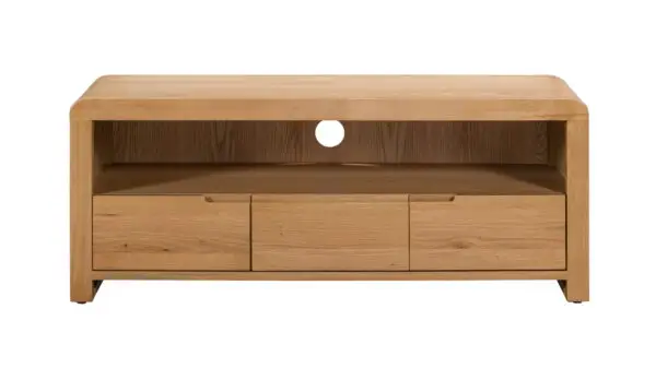 Curve Oak Tv Unit - Image 4