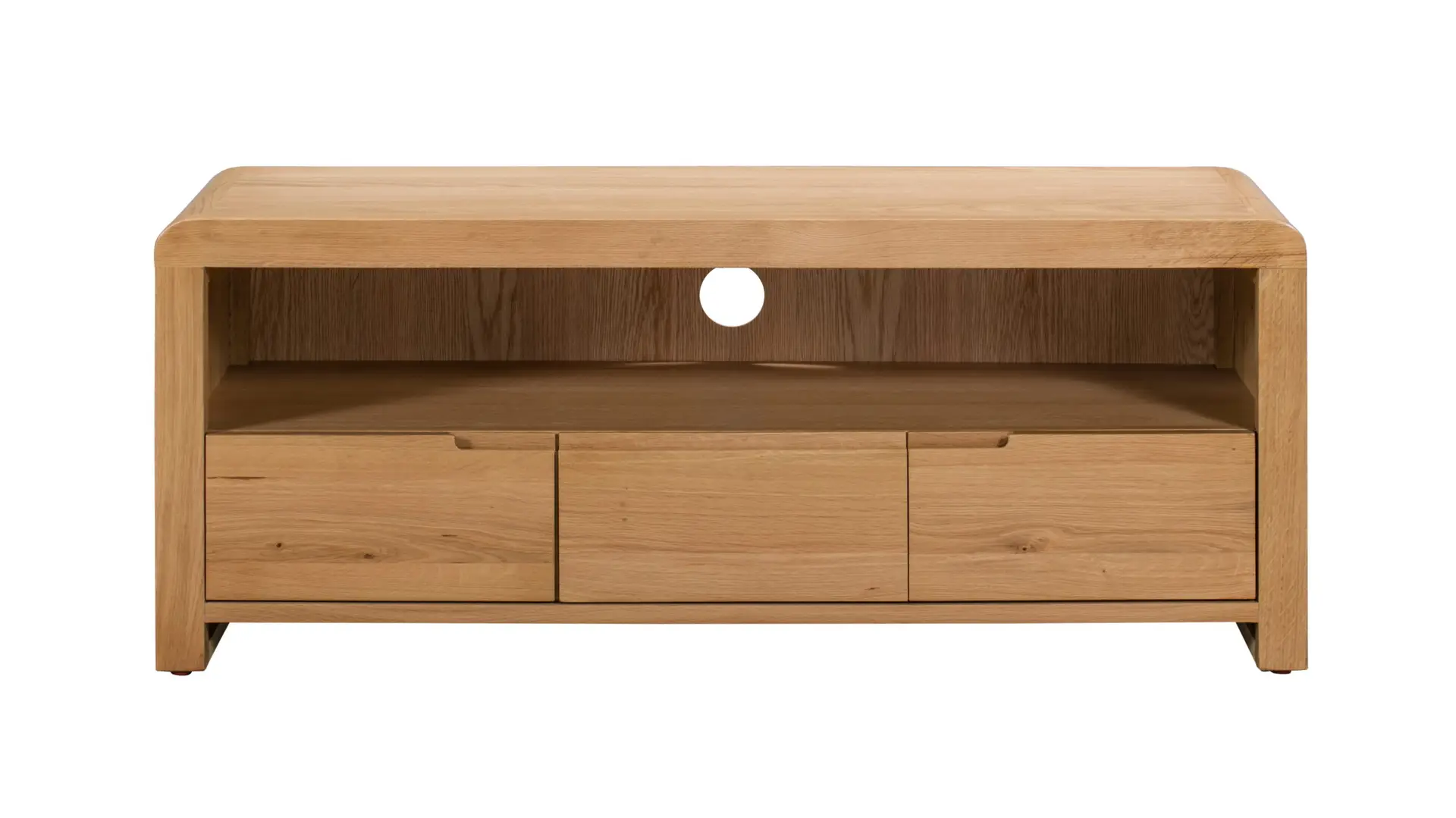 Curve Oak Tv Unit - Image 4