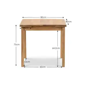 Coxmoor Oak Extending Table and 4 Oak Coxmoor Chairs
