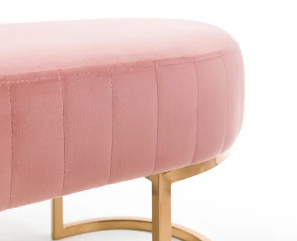 Harrogate Bench - Pink - Image 5