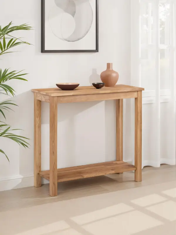 Coxmoor 90cm Console Table - Oak