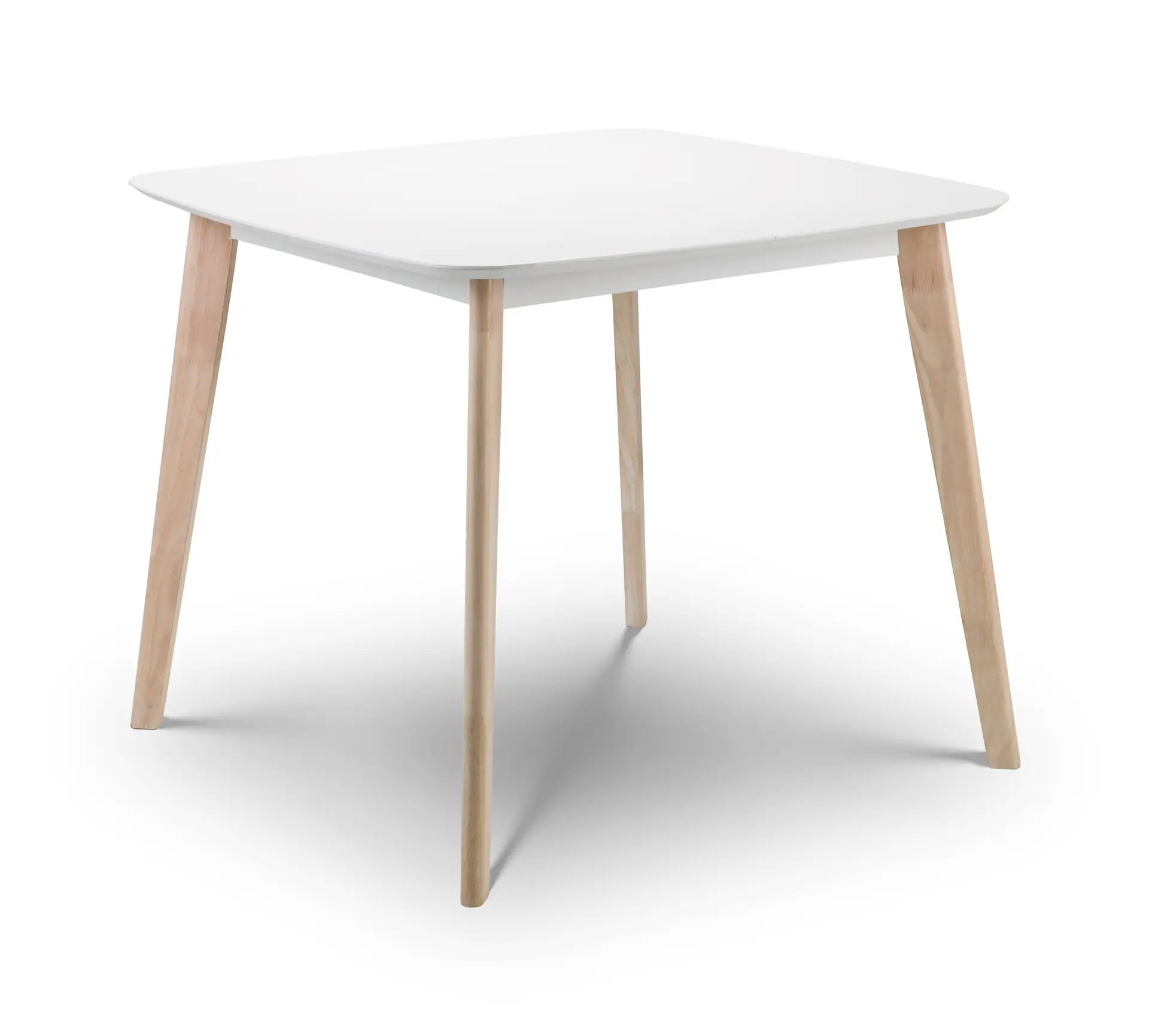 Casa Square Dining Table White/Oak