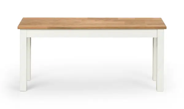 Coxmoor Bench - Ivory & Oak - Image 3