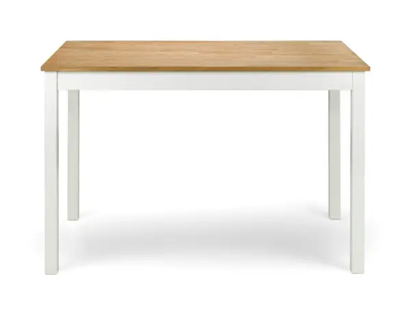 Coxmoor Rectangular Dining Table - Ivory & Oak - Image 3