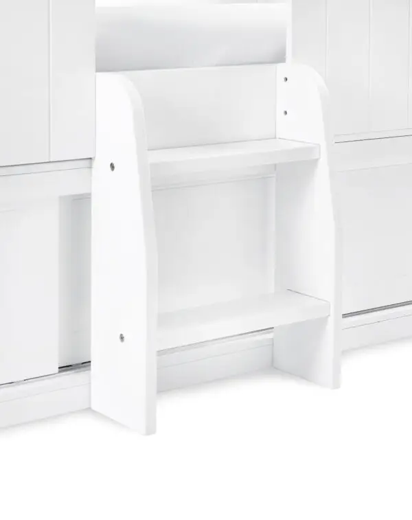 Acorn Treehouse Midsleeper & Storage Unit - White - Image 17