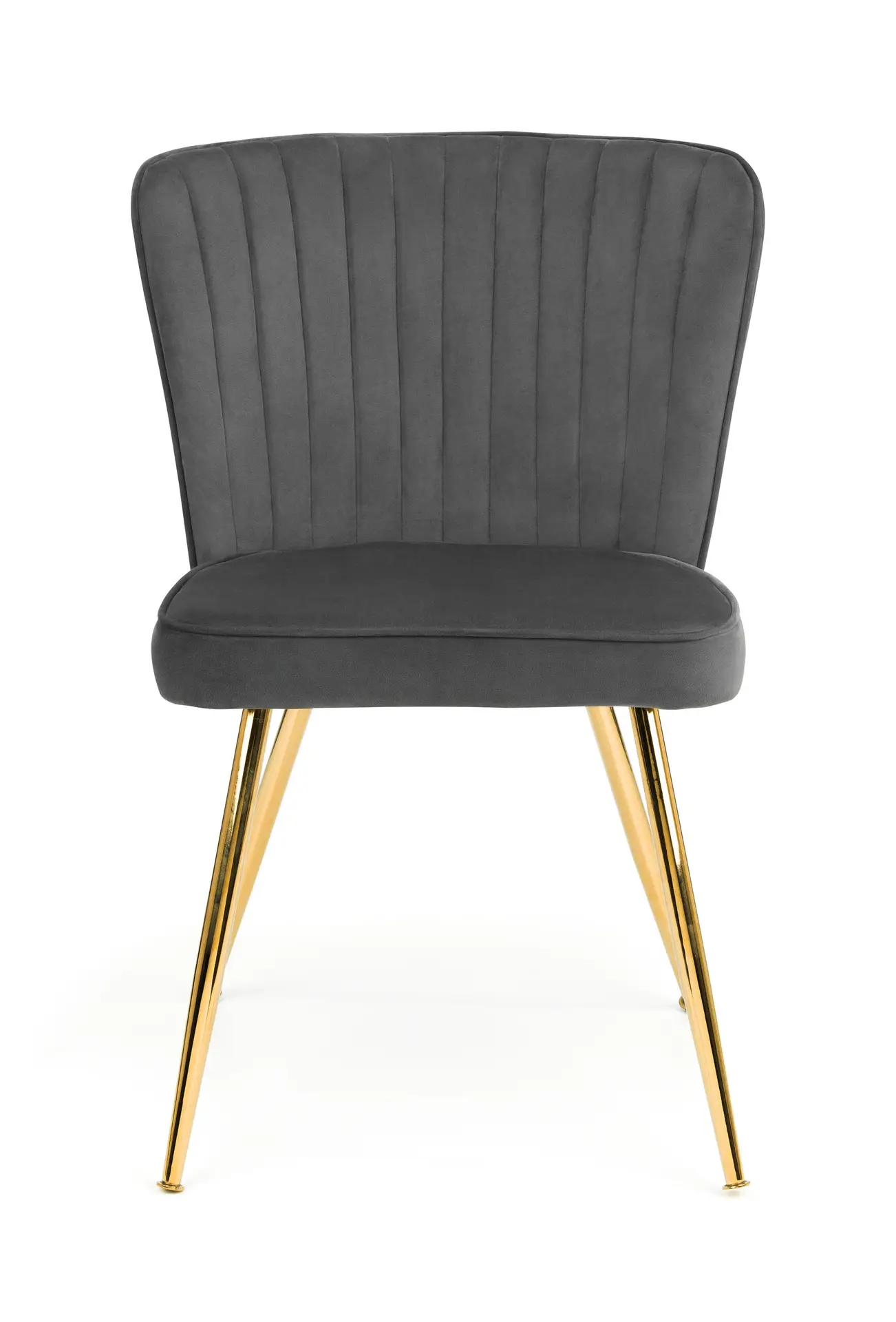 Set Of 2 Cannes Dining Chairs - Grey - Image 4