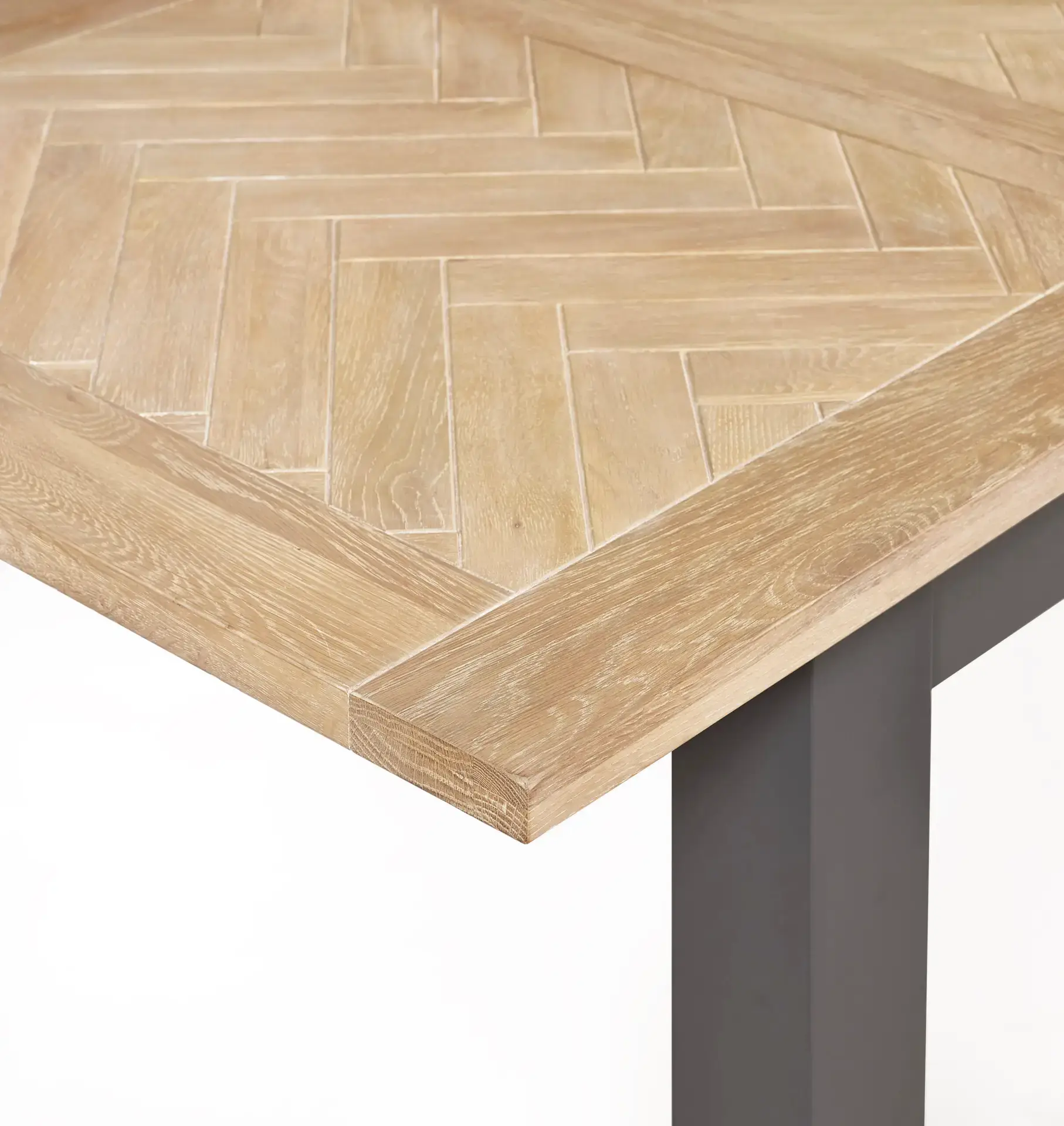 Bordeaux Extending Dining Table Dark Grey - Image 5