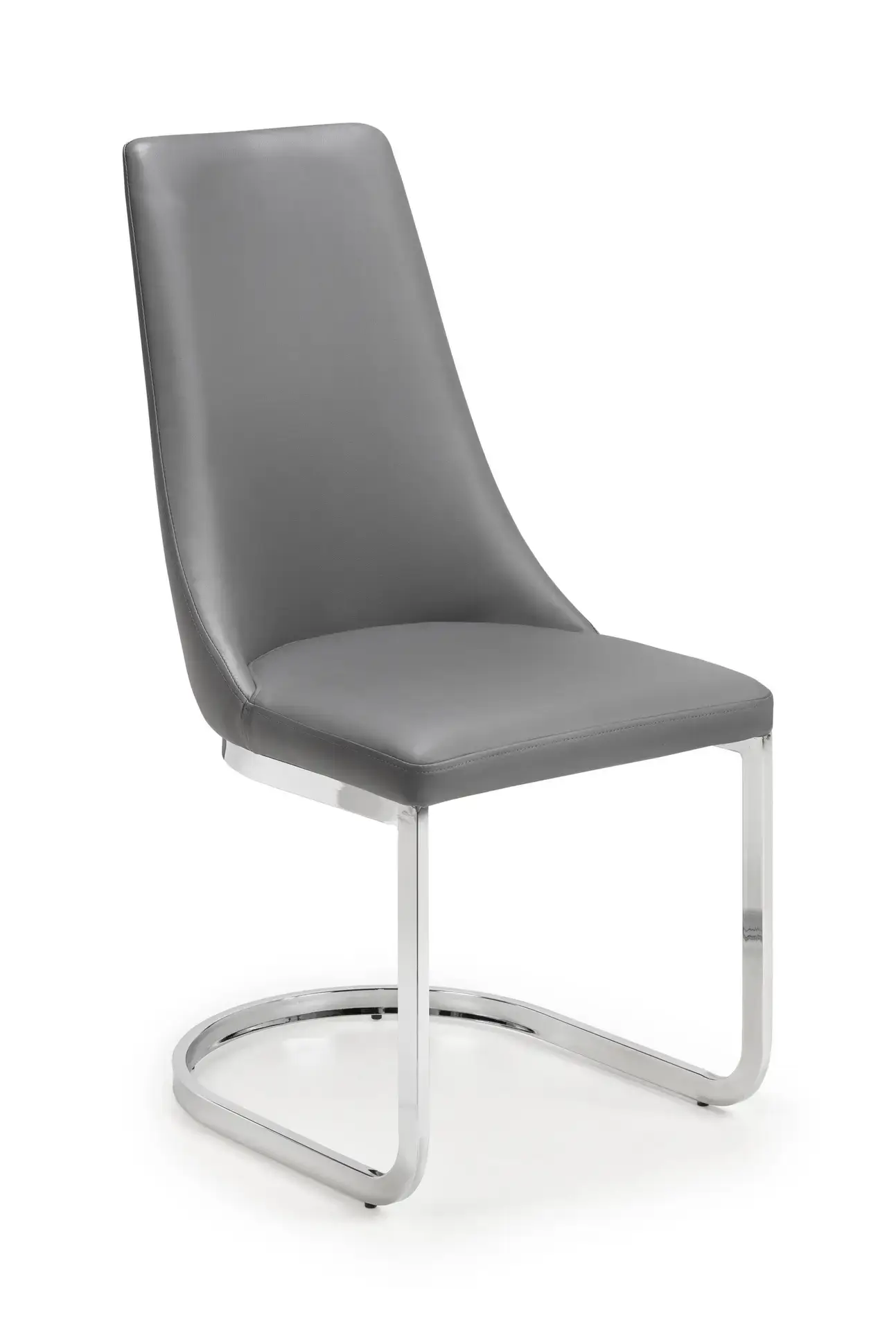 Set Of 2 Como Cantilever Dining Chairs - Image 2