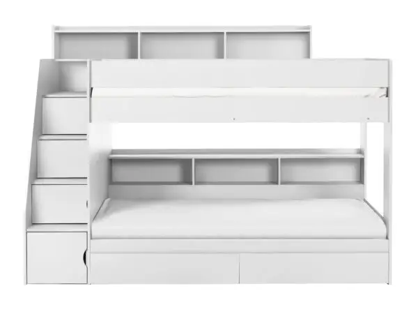 Camelot Staircase Bunk All White - Image 4