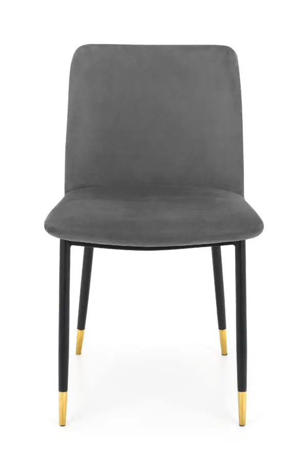 Set Of 2 Delaunay Dining Chairs - Grey - Image 4