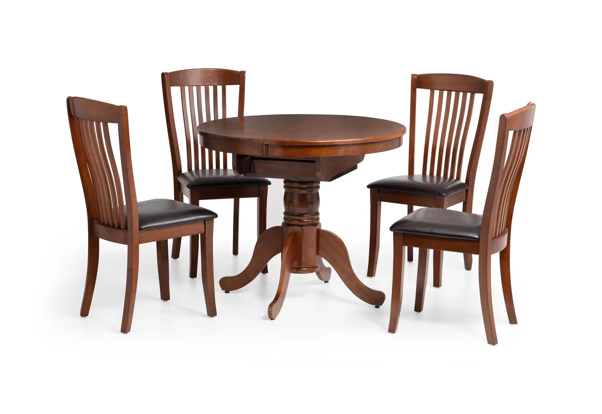 Canterbury Round To Oval Extending Table - Mahogany - Image 7