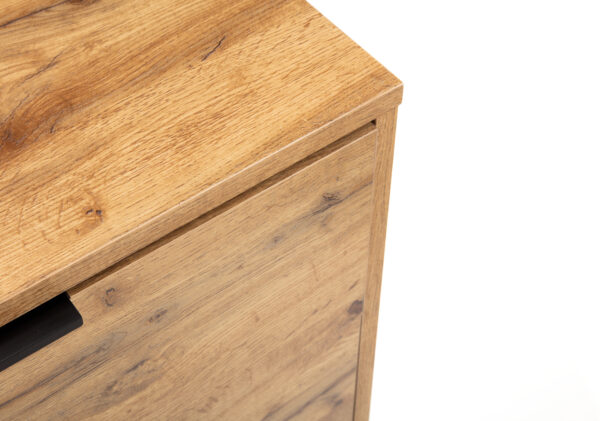 Bali 6 Drawer Wide Chest - Light Oak - Image 6