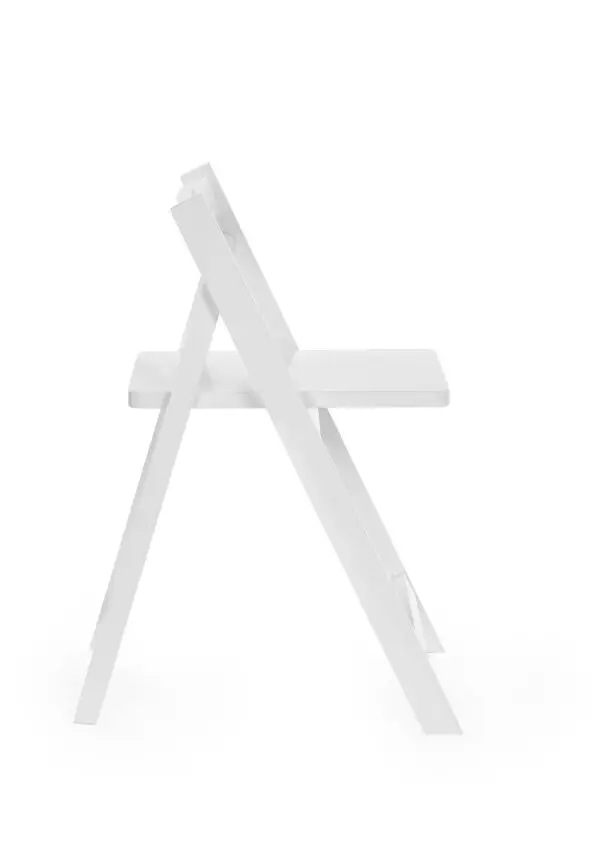 Gatan Small Gateleg Table With 2 Chairs - White - Image 8